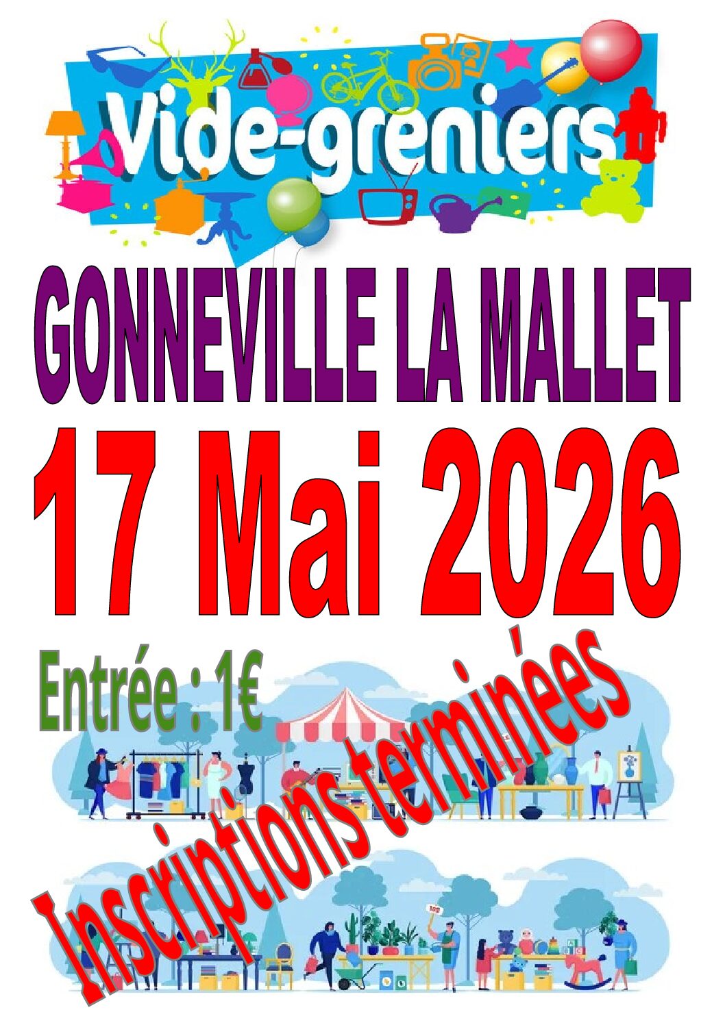 Vide Grenier Gonneville