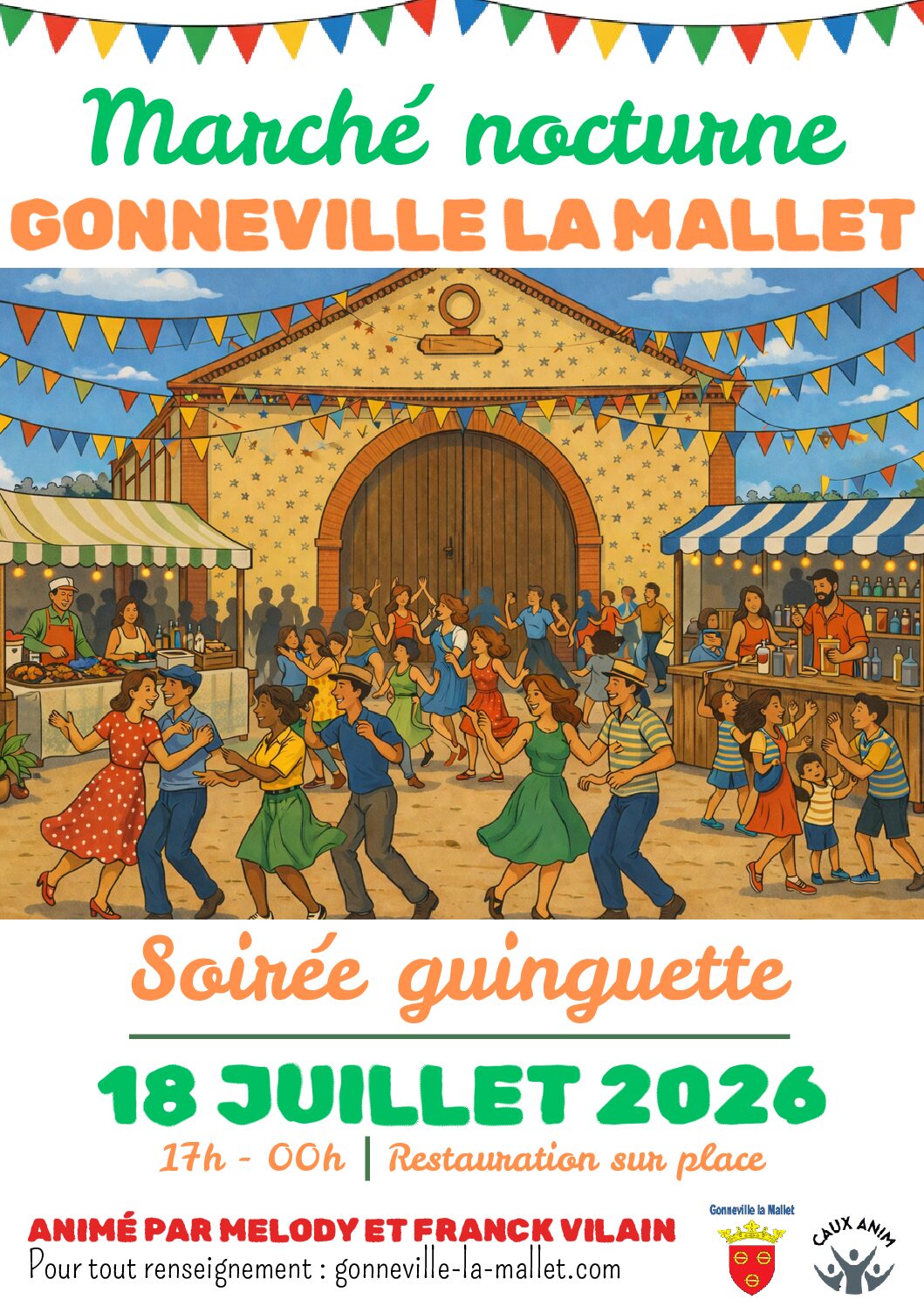 Marché artisanal nocturne – Guinguette